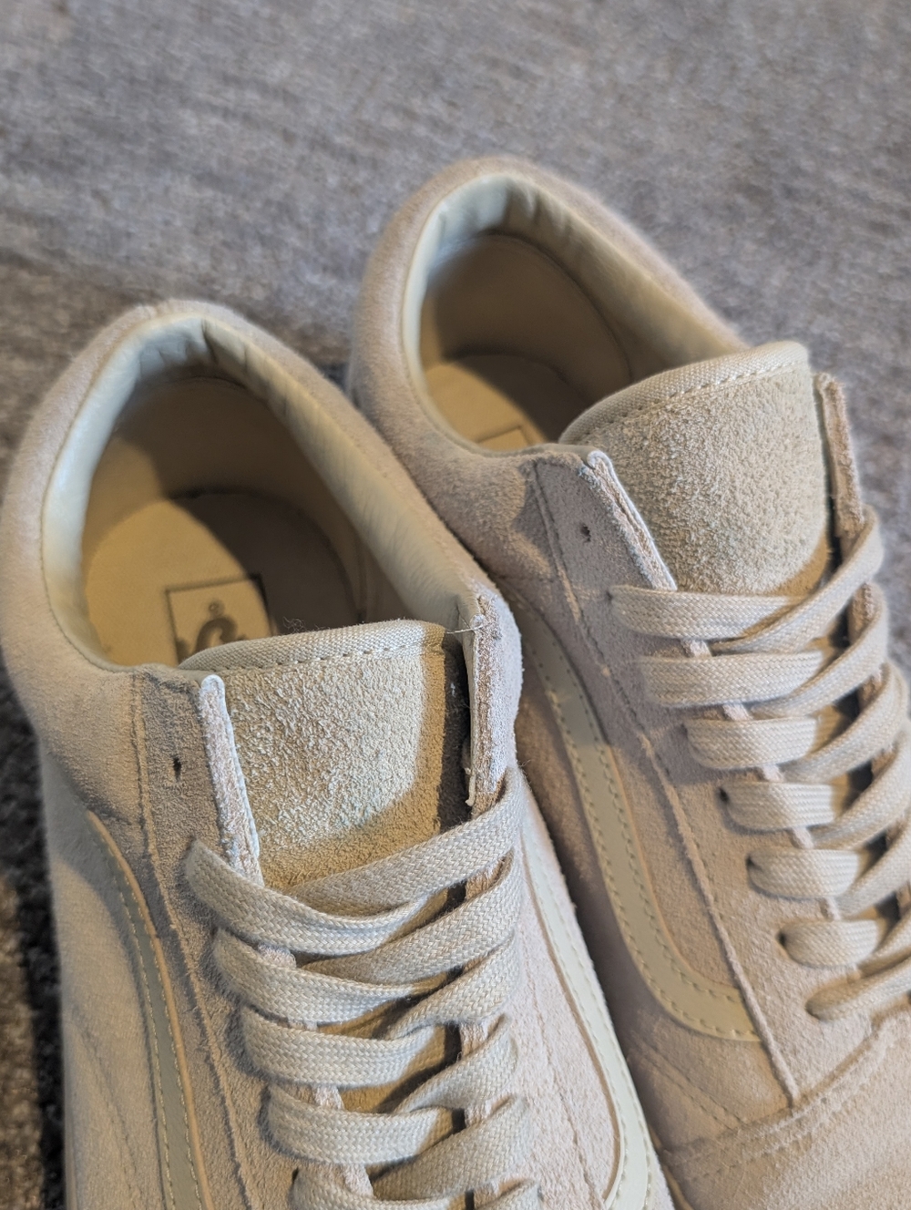 Vans Old Skool Mono Suede Tan Low Top Sneakers - Mens 13 - Picture 12 of 12